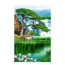 행운이 들어오는 소나무 동양화