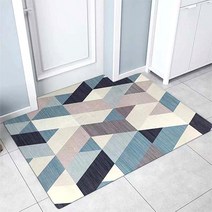 북유럽 스타일 기하학 현관 발매트, 06