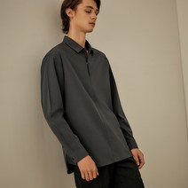 마인드브릿지 남성용 모달혼방 풀오버 오버핏 셔츠 MVWS6101