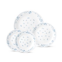 코렐 프로빈셜 블루 원형 접시세트, 1세트, 소접시 2p + 중접시 + 대접시