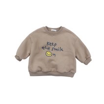 베베나인 아동용 온더스마일맨투맨