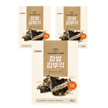 오프라이스 찹쌀 김부각, 65g, 3개