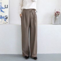 비나인 여성용 자이널 스트랩 슬랙스