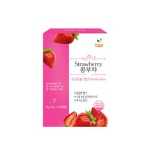 해피테라스 콤부차 스트로베리, 5g, 15개