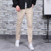 타운클로 남성용 J지퍼 라인 허리밴드 팬츠