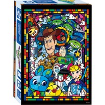 글라스 아트 토이스토리 캔버스 직소퍼즐 TG-PD366-2117, 혼합색상, 366피스