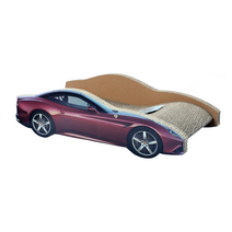 반려묘 딜라이트 슈퍼카 평판형 스크래쳐, 레드, 1개