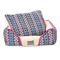 네츄럴프로 반려동물 하우스 아가일 사각소파, 베이지