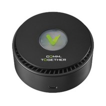컴투게더V 탁상 차량용 공기청정기 블랙 SGPA350A