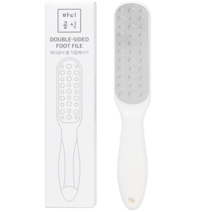 바디공식 악어발 양면 발각질제거제 화이트, 1개, 1개입