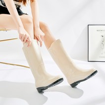 뮤베아 여성용 스타일 롱 레인부츠 WS210