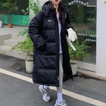 여성용 컬린 오버핏 롱 패딩 CH-2210410