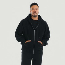 파이브엑스라지 남성용 오버핏 양기모 후드 집업