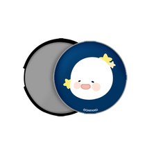 옴팡이 미니 베리 스마트톡 싱글플레이트 세트, 1세트, 해피네이비