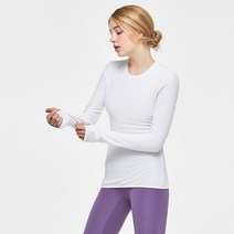 뮬라웨어 여성용 네핑 엠보싱 롱 슬리브 MWSBTL105