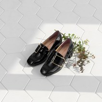 세인트디보스 여성용 체리 블라썸 로퍼 미들힐 5cm D0P889-6