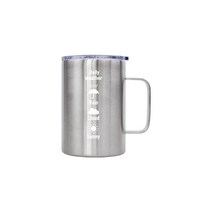 날씨 스텐 이중진공 머그 500ml, 1개, 그레이