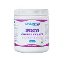 엠에스엠퓨어 MSM 식이유황 코어스플레이크 분말, 1개, 454g