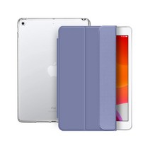 뷰씨 클리어 퓨어슬림 스마트 커버 태블릿 케이스, 라벤더