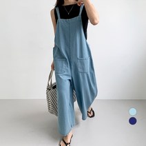 바블링브룩 여성용 이지 와이드 데님 점프 수트