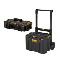 디월트 터프시스템 2.0 이동식 공구박스 DWST83295-1 + 소형 공구함 DWST83293-1, 1세트