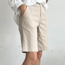 피핀 여성용 코튼 하프 밴딩 팬츠 79600
