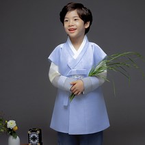 남아용 남하늘반색동 한복세트 AM189
