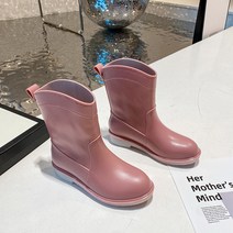 여성용 캐주얼 레인부츠