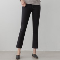 여성용 플랫 세미부츠컷 기모팬츠 #75551