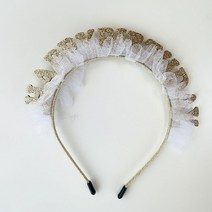 비솔 생일 축하 레이스 머리띠