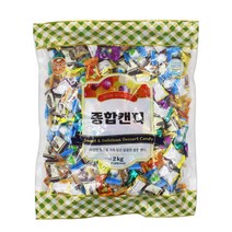 늘푸른 8가지맛 종합캔디, 1개, 2kg