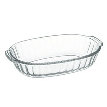 이와끼 내열유리 주름 그라탕기, 1개