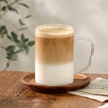 이우아여사 손잡이 내열유리컵 300ml, 3개