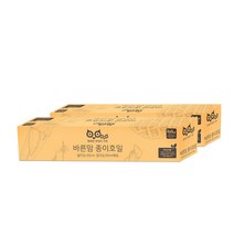 행복한부엉이가족 바른맘 종이호일 롤타입 30cm x 50m, 2개