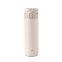 텀스 엘프 원터치 텀블러, 450ml, 미스티로즈