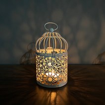 새장 장식 캔들 티라이트 홀더, A
