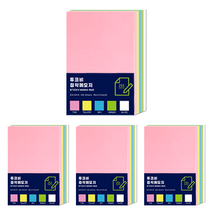 투코비 점착메모지 50 x 76 mm 225p, 5색혼합, 4개