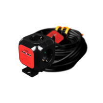 러그박스 LUG-KSG-04U-1.5 1.5SQ 멀티콘센트 4구 연장선, 3m, 1개