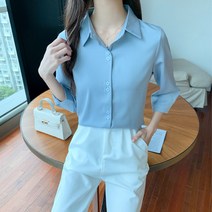 여성용 컬러 여피 블라우스 CH-2214273