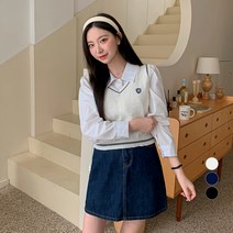 베러스윗 하이틴 셔츠 + 베스트 세트