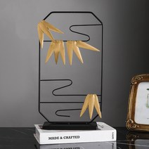 리틀린 홈 인테리어 장식품 금형 스탠드, 나뭇잎