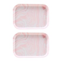 블럭마트 마블트레이 2p, 핑크
