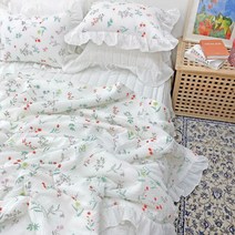 누블 줄리아 플라워 시어서커 여름 차렵이불