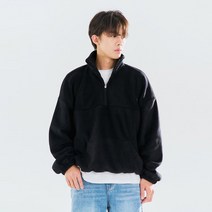 빅사이즈클럽 CRAMP 코지 후리스 아노락 집업