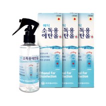두원사이언스 메딕 소독용 에탄올 스프레이 150ml, 3개