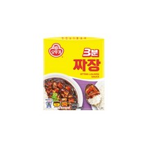 오뚜기 3분 짜장, 200g, 6개