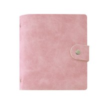 클리니스 가죽 포토앨범, 10매, 핑크