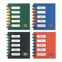 핑크풋 3000 투데이 가리개 단어장 4종 세트, Blue, Green, Black, Orange, 1세트
