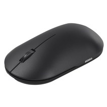 인데나 올인원 무소음 무선 블루투스 마우스 IND-M200GB + 프리미엄 게이밍 마우스패드 IND-270x220, 블랙