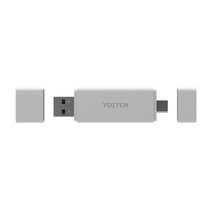 요이치 usb3.0 멀티리더기 c타입 otg지원, 화이트, YG-CR300C